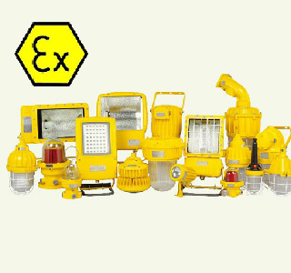 Explosion proof Fluorescent Lights, Explosion proof LED Lights, Explosion proof Pendant Lights, Explosion proof Flood Lights, Explosion proof Lamps, Hand Lamps and Ballasts, Explosion proof Caution Lights, Local Lights and Spot Lights